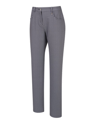 PING Perdita Ladies Winter Trousers - Black & White