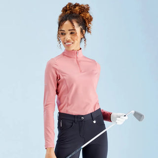 PING Aveline Ladies Long Sleeve Half-Zip Top
