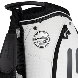 PING Tour Staff Bag - White/Black
