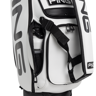 PING Tour Staff Bag - White/Black