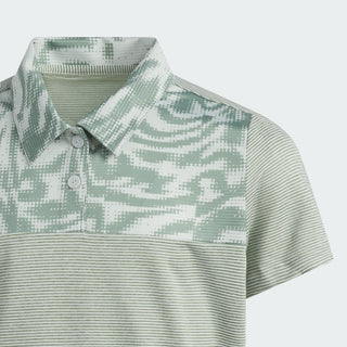 Girls Adidas Ottoman Printed Polo