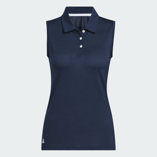 Women's Adidas Solid Ottoman Polo Shirt