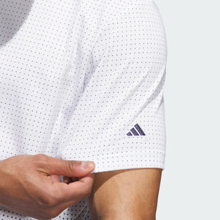 Men's Adidas Go-To Rise Print Polo Shirt