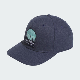 Men's Adidas High Crown Stripes and Pines Hat