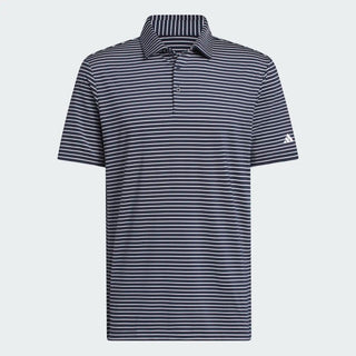 Adidas Men's Performance Two-Colour Stripe Polo Shirt
