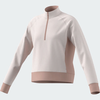 Adidas Girls Textured Quarter Zip