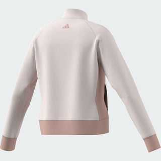 Adidas Girls Textured Quarter Zip
