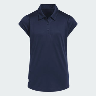 Adidas Girls Performance Short Sleeve Polo