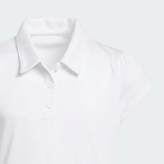 Adidas Girls Performance Short Sleeve Polo