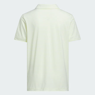 Adidas Boys Climacool Striped Polo
