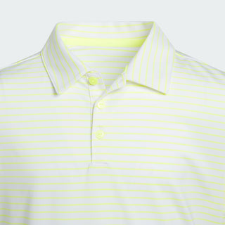 Adidas Boys Climacool Striped Polo