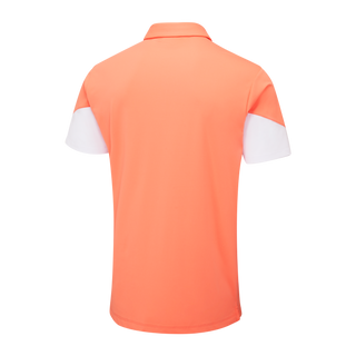 PING Ty Men's  Contrast Panel Polo Shirt