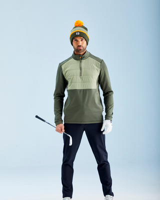 PING Astbury Men's Insulated Half Zip Fleece Jacket