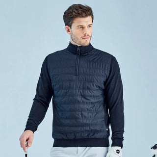 Connell Men's Hybrid Quarter Zip Sweater