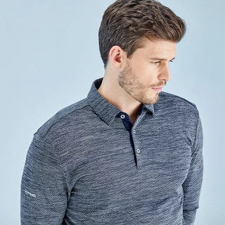 Creek Men's Long Sleeve Polo Shirt