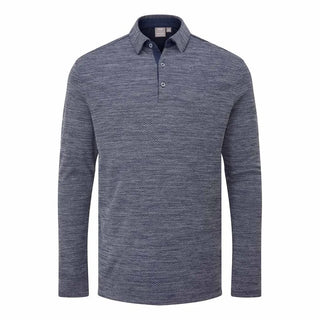 Creek Men's Long Sleeve Polo Shirt