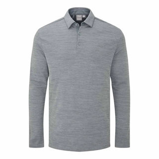 Creek Men's Long Sleeve Polo Shirt