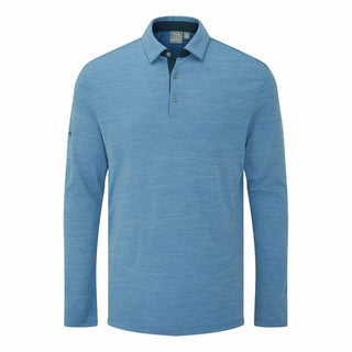 Creek Men's Long Sleeve Polo Shirt